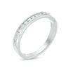 Thumbnail Image 1 of 1/4 CT. T.W. Diamond Channel Band in 14K White Gold