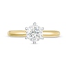 Thumbnail Image 3 of 1 CT. Certified Diamond Solitaire Engagement Ring in 14K Gold (I/I2)