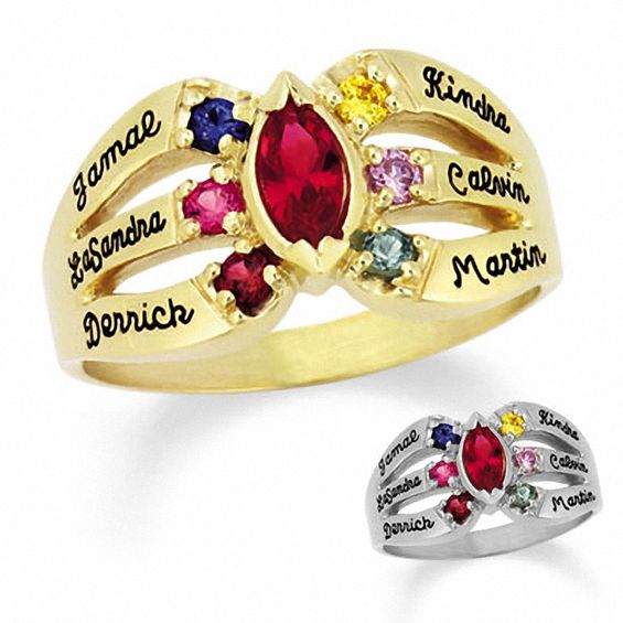 create your own birthstone ring