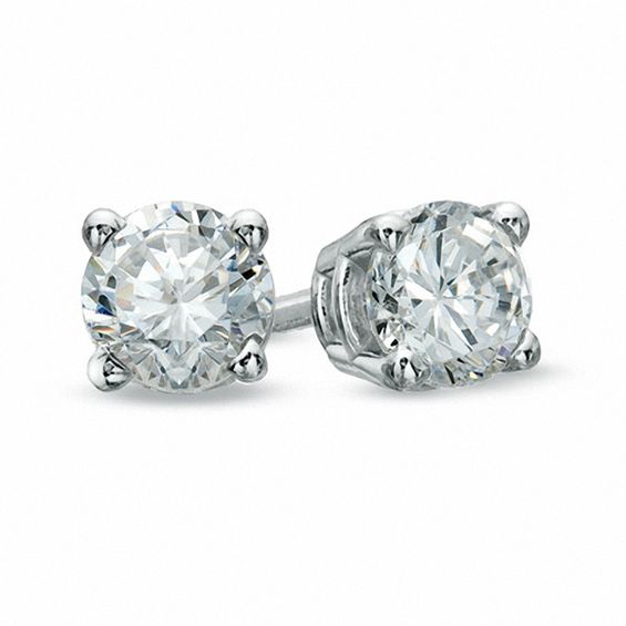Zales Ct Diamond Stud Earrings Zales Ct Diamond Stud Earrings