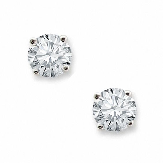 White & Black Natural Diamond Round Shape Stud Earrings In 14k Gold Over Sterling Silver 0.4 cttw