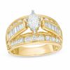 Thumbnail Image 0 of 2 CT. T.W. Marquise Diamond Engagement Ring in 14K Gold