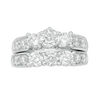 Thumbnail Image 5 of 3 CT. T.W. Diamond Past Present Future® Bridal Set in 14K White Gold