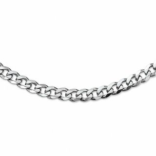 Cuban Chain Necklace in Sterling Silver 