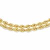 Thumbnail Image 0 of 14K Gold Rope Necklace - 17"