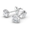 Thumbnail Image 1 of 1 CT. T.W. Certified Diamond Solitaire Stud Earrings in 18K White Gold (I/VS2)