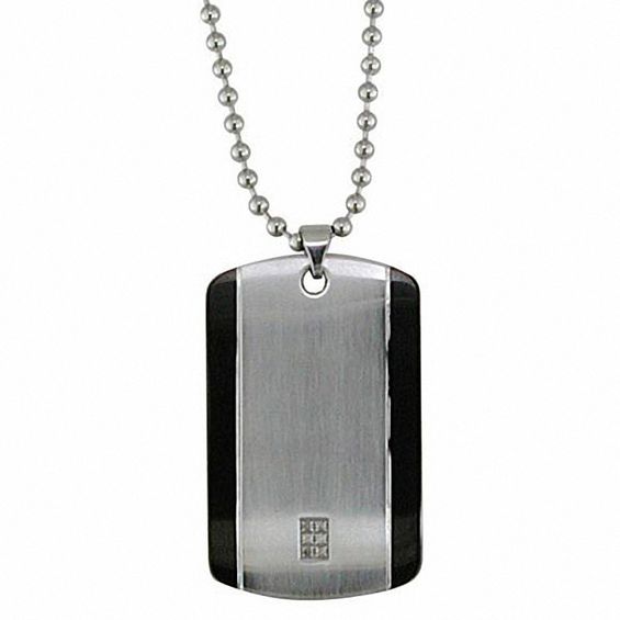 Stainless Steel Dog Tag Pendant 
