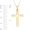 Thumbnail Image 1 of Cross Necklace Charm in 14K Gold