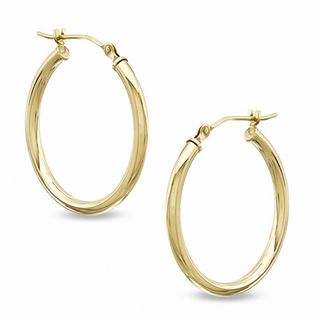 23.0mm Hoop Earrings in 14K Gold | Gold Earrings | Earrings | Zales