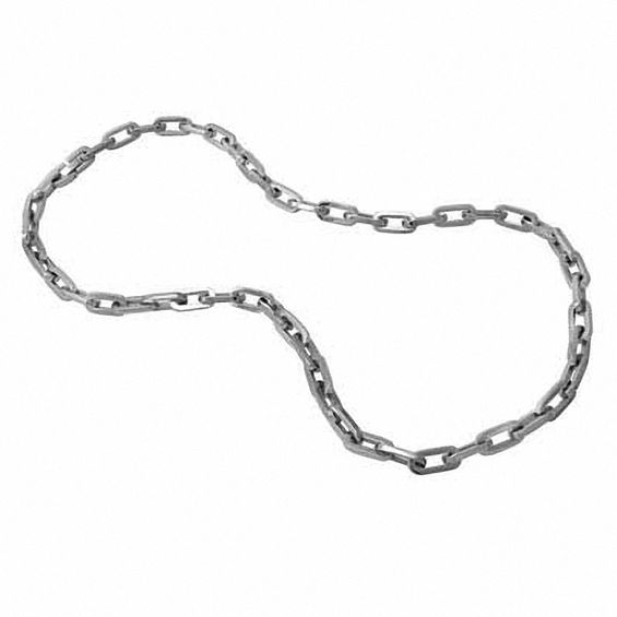 Men's Oval Link Chain Necklace in 