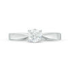 Thumbnail Image 5 of Celebration Ideal 1/2 CT. Diamond Solitaire Engagement Ring in 14K White Gold (I/I1)