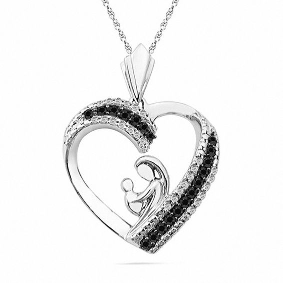 Heart Pendant in Sterling Silver 