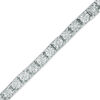 Thumbnail Image 0 of 1/4 CT. T.W. Diamond Tennis Bracelet in Sterling Silver - 7.25"