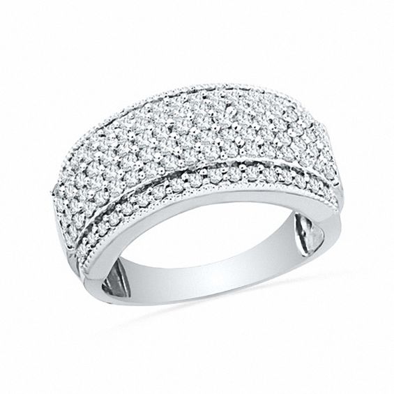 men initial ring