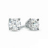 Thumbnail Image 0 of Celebration Ideal 1/2 CT. T.W. Diamond Solitaire Stud Earrings in 14K White Gold (K/I1)