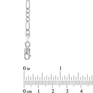 Men's 7.0mm Figaro Chain Necklace in 