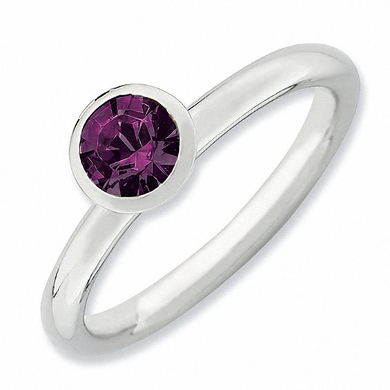 hand crafted February birthstone Amethyst Mythological Stone Protector ring 