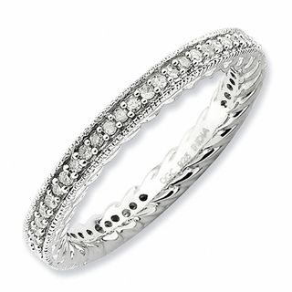 Stackable Expressions™ 1/3 CT. T.W. Diamond Eternity Band in