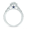 Thumbnail Image 2 of Vera Wang Love Collection 3/4 CT. T.W. Diamond Frame Engagement Ring in 14K White Gold