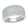 Thumbnail Image 1 of 1-1/2 CT. T.W. Diamond Multi-Row Anniversary Band in 10K White Gold