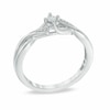 Thumbnail Image 1 of Cherished Promise Collection™ Diamond Accent Twist Bypass Ring in Sterling Silver