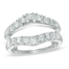 Thumbnail Image 0 of 1 CT. T.W. Diamond Contour Solitaire Enhancer in 14K White Gold
