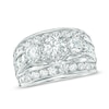 Thumbnail Image 0 of 4 CT. T.W. Diamond Past Present Future® Ring in 14K White Gold
