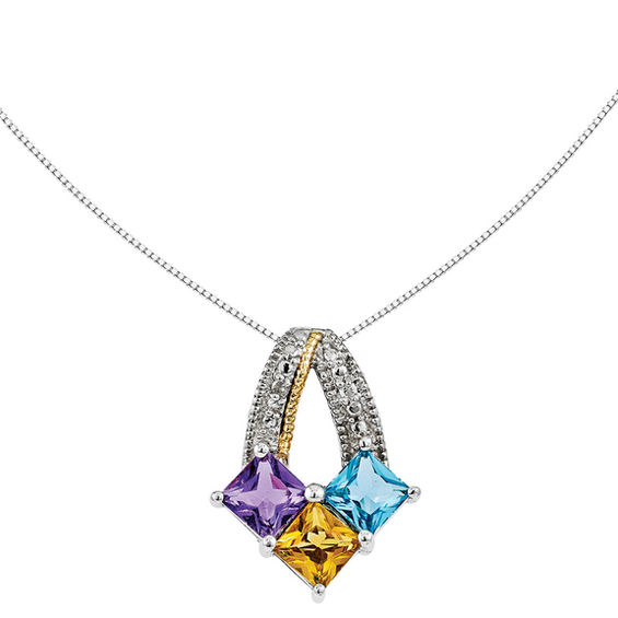 Sterling Silver and 14K Gold 