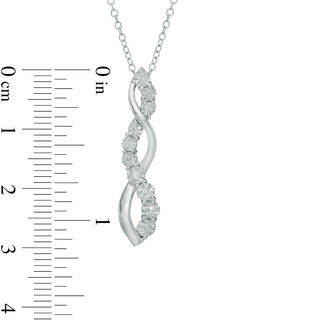 Zales black diamond infinity necklace Clearance