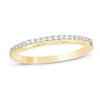 Thumbnail Image 1 of 1/8 CT. T.W. Diamond Wedding Band in 10K Gold