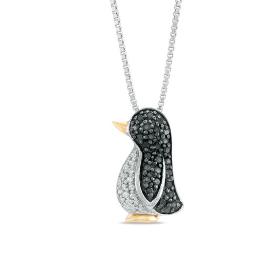 zales penguin necklace