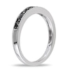 Thumbnail Image 1 of 1/10 CT. T.W. Black Diamond Band in Sterling Silver