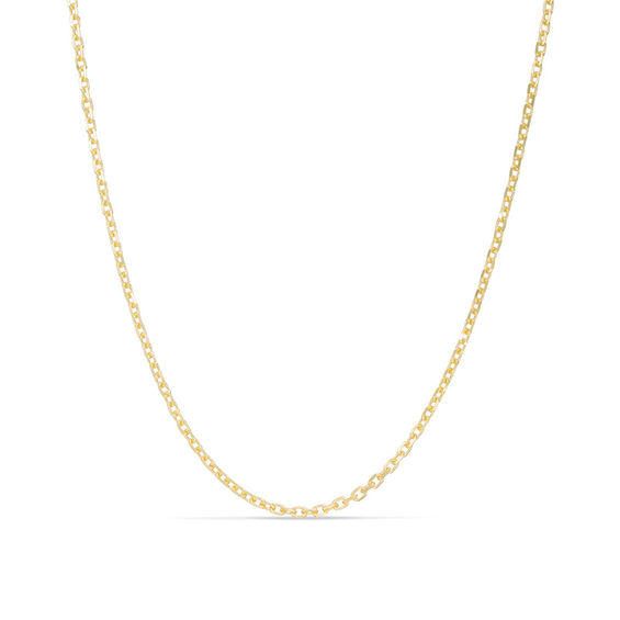 1.8mm Cable Chain Necklace in 14K Gold 