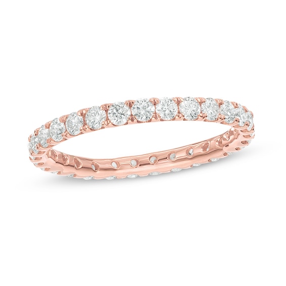 14K Yellow White Rose Gold Eternity Endless Ring Band for Everyone