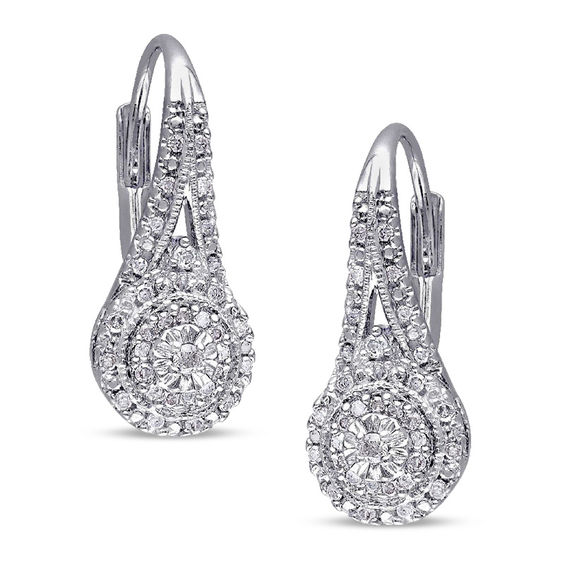 sterling silver vintage style earrings