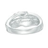 Thumbnail Image 2 of 2 CT. T.W. Diamond Past Present Future® Bypass Engagement Ring in 14K White Gold