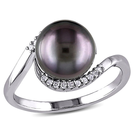 9.5mm Black Cultured Tahitian Pearl 