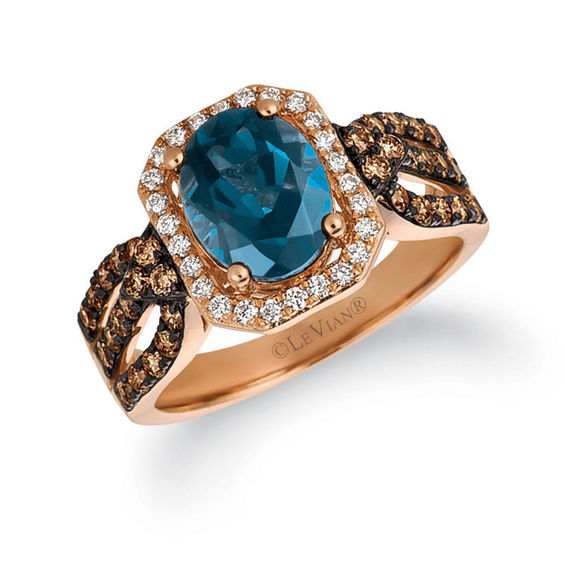 le vian london blue topaz