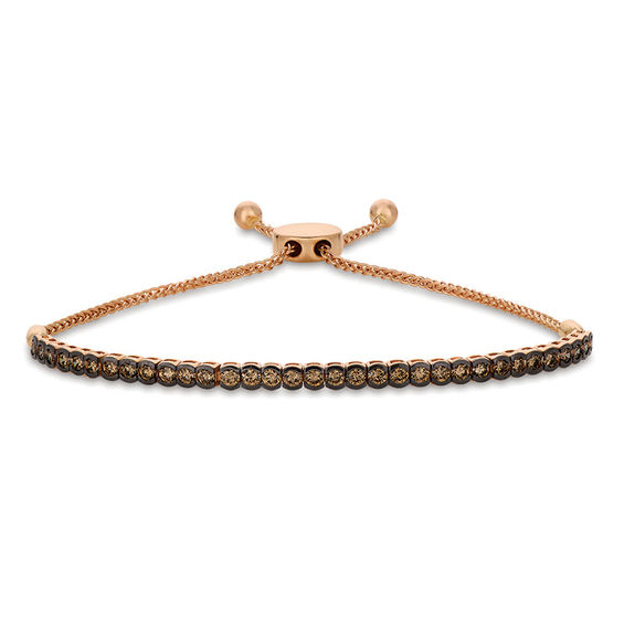 Le Vian Chocolate Diamonds 1 2 Ct T W Diamond Bar Bolo Bracelet Le Vian Chocolate Diamonds 1 2 Ct T W Diamond Bar Bolo