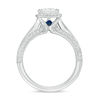 Thumbnail Image 2 of Vera Wang Love Collection 1-1/2 CT. T.W. Princess-Cut Diamond Frame Engagement Ring in 14K White Gold