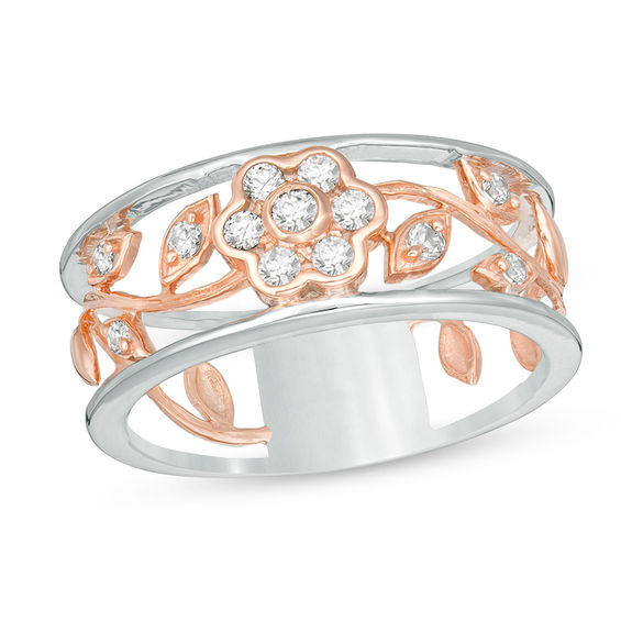 flower vine ring