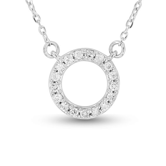16ct tw Diamond Swirl Cluster Fashion Pendant in Sterling Silver with 18 cable chain