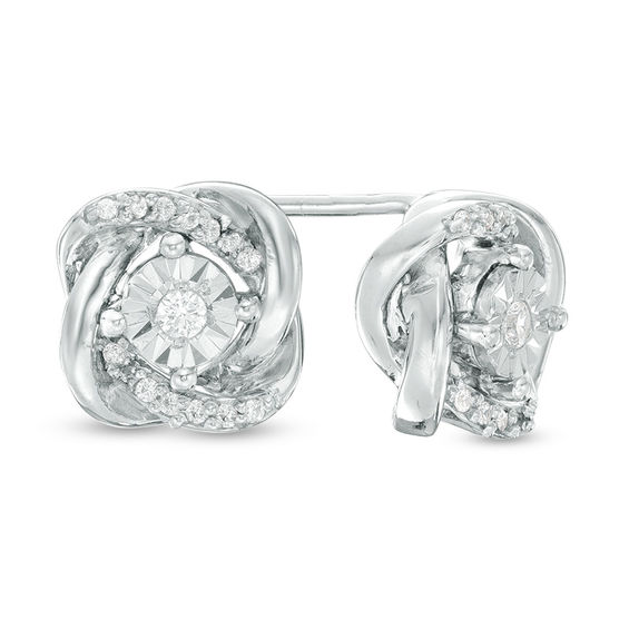 12 Carat tw Cubic Zirconia Square Shape Stud Earrings in 925 Sterling Silver Jewelry