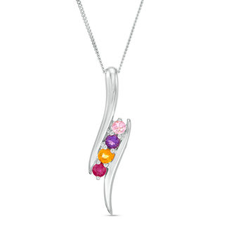 zales mothers day birthstone necklace