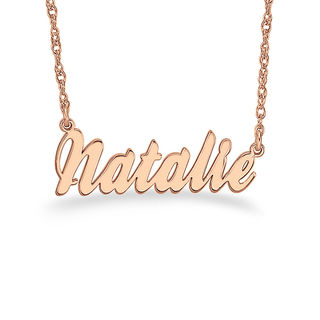 zales name necklace