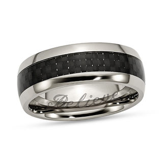 Zales carbon fiber wedding band sale