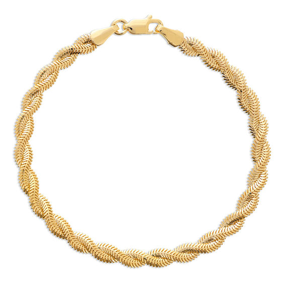 braided chain bracelet