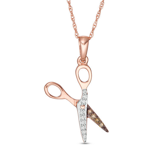 scissor necklace tiffany