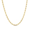 Thumbnail Image 0 of Men's 3.8mm Diamond-Cut Glitter Rope Chain Necklace in Solid 10K Gold - 24"