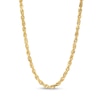Thumbnail Image 0 of Men's 4.4mm Diamond-Cut Glitter Rope Chain Necklace in Solid 10K Gold - 24"